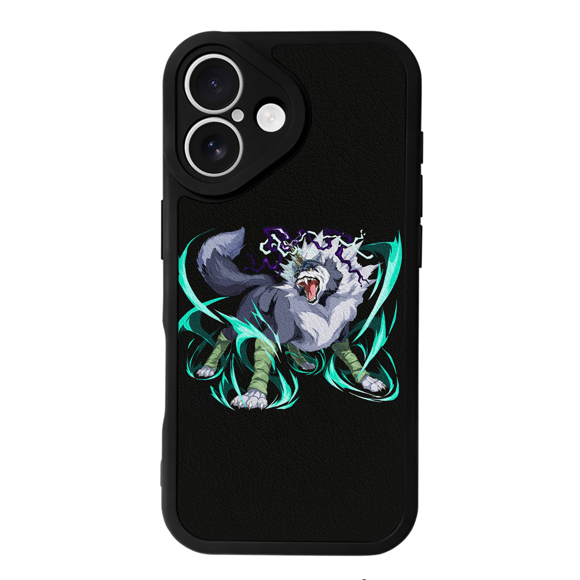 （画像用） 転スラ Regarding Reincarnated to Slime 【iPhone 16シリーズ対応】シリコンスマホケース（レザー調） 材質：シリコン
